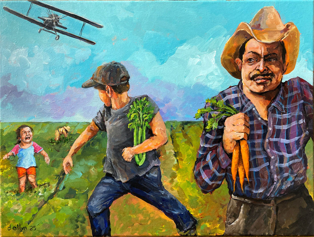 North by Southwest — Hitchcockian tension meets ICE farm raids in California’s fields.